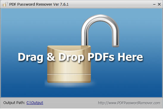 PDF密码清除工具 PDF Password Remover 7.6.1-无痕哥